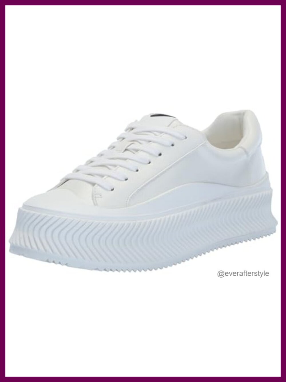 Womens Chunky Flatform Lace Up Low Top Sneakers Running Walking Shoes